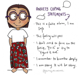 anxiety coping status 