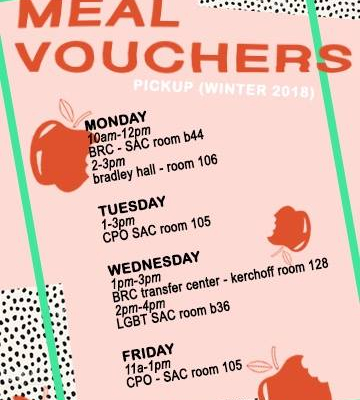 Meal Vouchers flyer