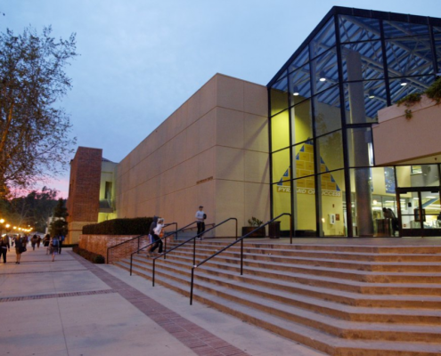 The outside of John Wooden.