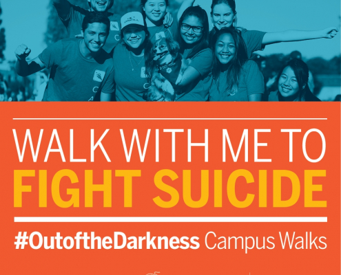 Walk with me to Fight Suicide Banner