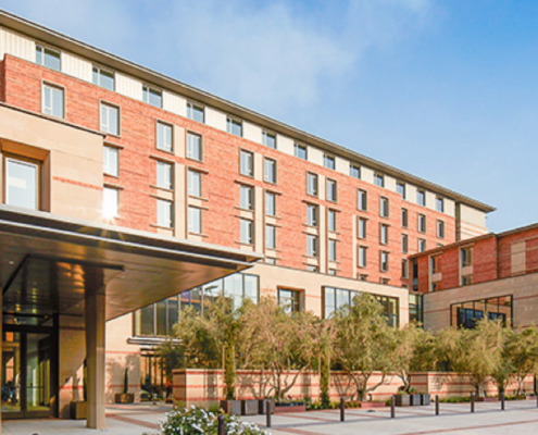 UCLA Luskin Conference and hotel center.
