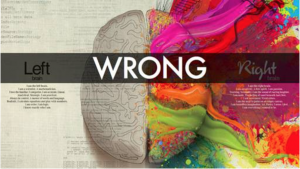 Myth about the "functions" of the left and right brain.